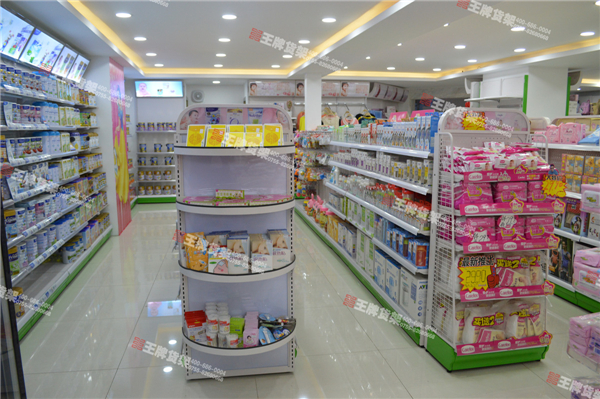 母婴店货架