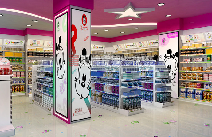 文具店货架