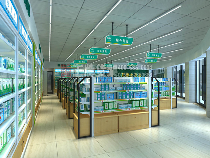 药店货架