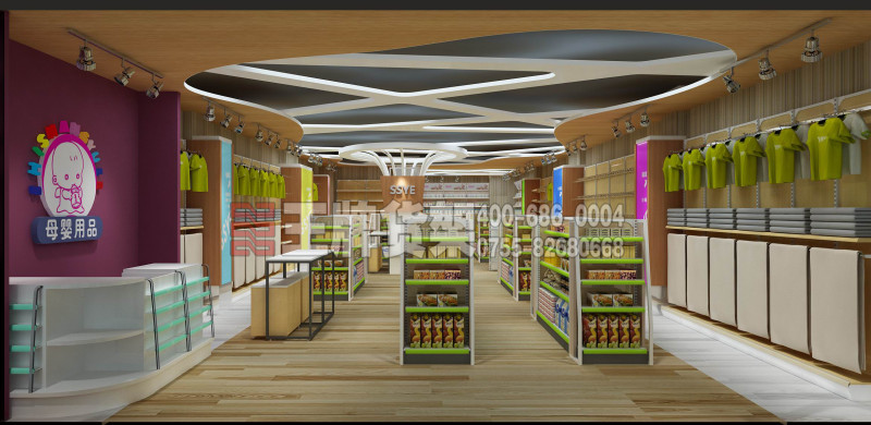 便利店货架