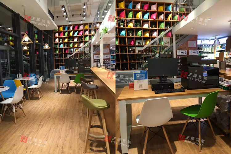 文具精品办公用品货架