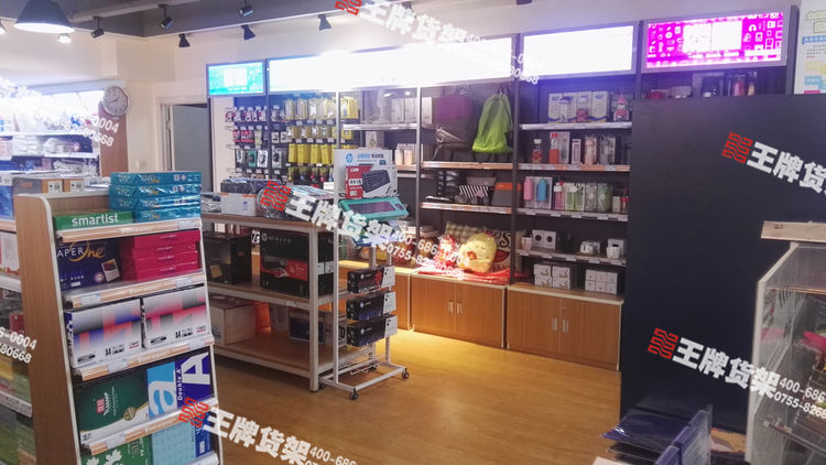 文具店生活精品货架