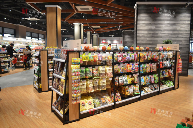 精装食品店单双面货架