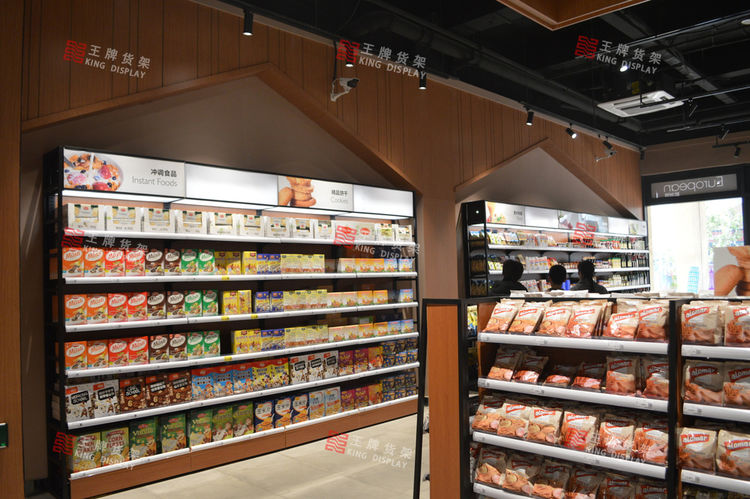 精装食品店单双面货架