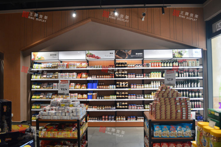 精装食品店单双面货架
