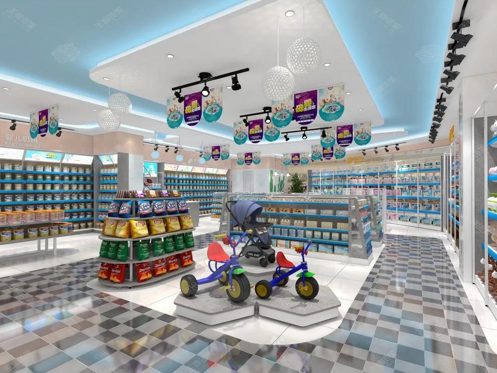 让母婴店于众多店铺设计中脱颖而出