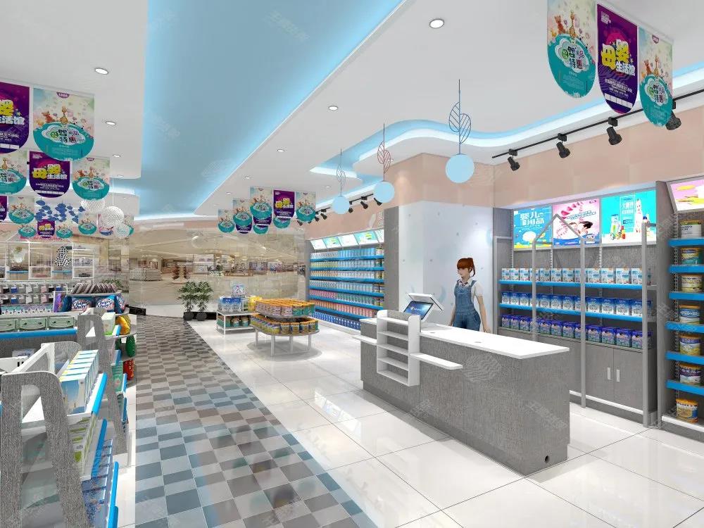 让母婴店于众多店铺设计中脱颖而出