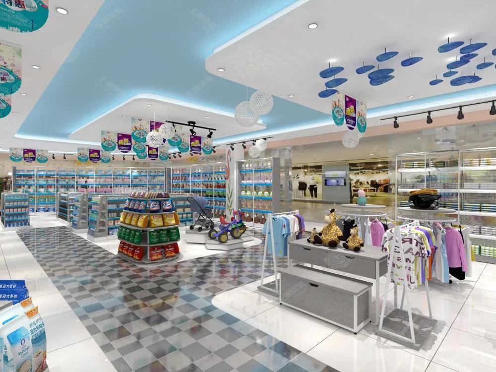 让母婴店于众多店铺设计中脱颖而出
