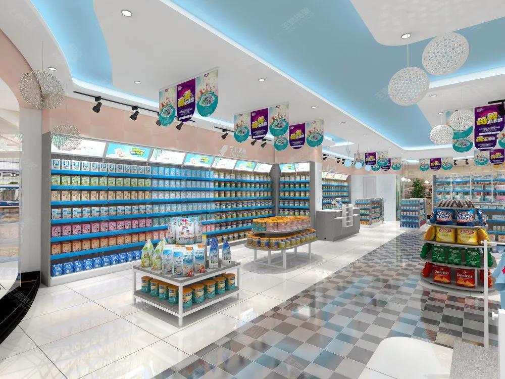 让母婴店于众多店铺设计中脱颖而出