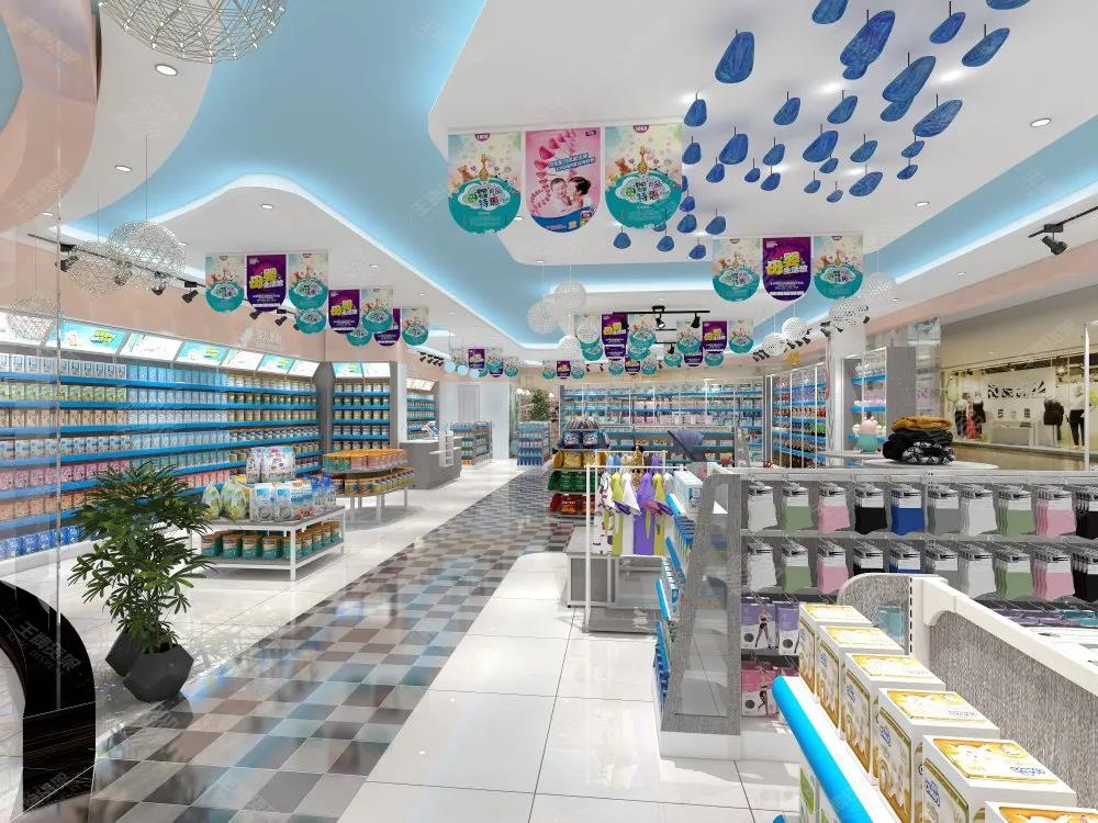让母婴店于众多店铺设计中脱颖而出